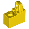 Hinge Brick 1 x 2 Locking with 1 Finger Top