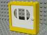 Fabuland Door Frame 2 x 6 x 5 with White Door (x610 / fabak3)