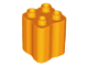 Duplo, Brick 2 x 2 x 2 with Indented Sides (Tree Trunk)