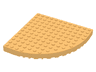 Brick, Round Corner 12 x 12