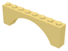 Arch 1 x 8 x 2
