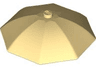 Minifigure, Utensil Umbrella Top with No Bottom Flaps, 6 x 6 with Top Stud