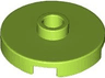 Tile, Round 2 x 2 with Open Stud