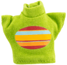 Scala, Clothes Female Sweater Turtleneck with Short Sleeves and Oval Pattern