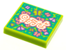 Tile 2 x 2 with BeatBit Album Cover - Butterflies Pattern