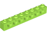 Technic, Brick 1 x 8 with Holes