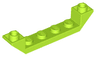 Slope, Inverted 45 6 x 1 Double with 1 x 4 Cutout