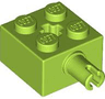 Brick, Modified 2 x 2 with Pin and Axle Hole