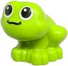 Frog, Mini Doll Style, Sitting with Black and White Eyes and Mouth Pattern (Friends Hopper)