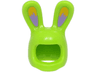 Minifigure, Headgear Head Cover, Costume Bunny Ears with Bright Light Orange and Medium Lavender Auricles Pattern (BAM)