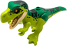 Dinosaur Tyrannosaurus rex Young with Molded Green Back and Printed Dark Green Spots