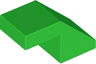 Slope 45 2 x 1 with Cutout without Stud