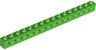 Technic, Brick 1 x 16 with Holes