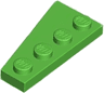 Wedge, Plate 4 x 2 Right