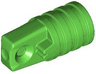 Hinge Cylinder 1 x 2 Locking with 1 Finger and Axle Hole on Ends without Slots