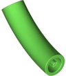 Brick, Round Tube 1 x 1 d. 45 degrees Elbow Macaroni Half - Axle Hole