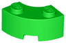 Brick, Round Corner 2 x 2 Macaroni with Stud Notch and Reinforced Underside