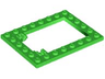 Plate, Modified 6 x 8 Trap Door Frame Horizontal (Long Pin Holders)