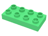 Duplo, Plate 2 x 4 x 1/2 (Thick)