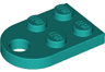 Plate, Modified 2 x 3 with Hole