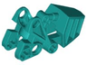 Bionicle Foot with Ball Joint Socket 3 x 6 x 2 1/3, Rounded Tops