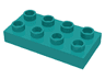 Duplo, Plate 2 x 4 x 1/2 (Thick)
