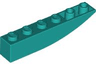 Slope, Curved 6 x 1 Inverted