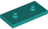 Plate, Modified 2 x 4 with 2 Studs (Double Jumper)