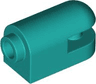 Brick, Round 1 x 2 with Stud on 1 End, Cutaway with Bar on 1 End