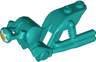 Motorcycle Fairing, Stuntz Dual Exhaust Bike with Fried Egg on Headlight Pattern