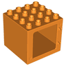 Duplo Door / Window Frame 4 x 4 x 3 Thick Top
