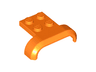Vehicle, Mudguard 4 x 3 x 1 with Arch Curved