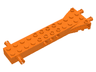 Brick, Modified 2 x 12 with 2 Side Pins and 2 End Pins, Technic Holes, and 4W Flared End