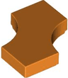 Tile, Modified 2 x 2 with 2 1 x 1 Curved Cutouts (Double Arrow)