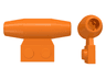Engine, Smooth Small, 1 x 2 Side Plate with Axle Holders