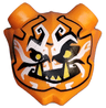 Minifigure, Visor Mask Ninjago Oni with Mask of Deception Pattern