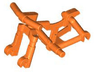 Bicycle Frame, Heavy Mountain Bike with Handlebars