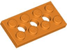 Technic, Plate 2 x 4 with 3 Holes