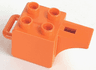 Duplo Whistle with 4 Studs and Latch (for humans)