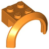 Vehicle, Mudguard 4 x 2 1/2 x 1 2/3 with Arch Round