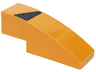 Slope, Curved 3 x 1 with Black and Dark Silver Honeycomb Air Vent Pattern Model Right Side