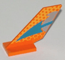 Tail Shuttle with Blue Arrow, Dot Fade Pattern