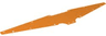 Cloth Awning Long with Tapered Ends