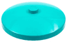 Dish 4 x 4 Inverted (Radar) with Solid Stud