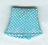 Belville, Clothes Skirt Short, A-Line with Silver Iridescent Dots Pattern