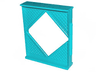 Scala Wall, Diamond Shaped Window 8 x 2 x 8