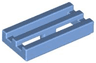 Tile, Modified 1 x 2 Grille with Bottom Groove