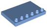 Duplo Tile, Modified 4 x 6 with Studs on Edge