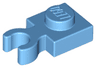 Plate, Modified 1 x 1 with Open O Clip Thick (Vertical Grip)