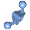 Bionicle Ball Joint 4 x 4 x 2 90 degrees with 2 Ball Joint and Axle Hole